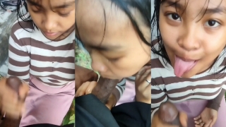 Bokep Smp Pelajar Mesum Sepong Kontol Di Semak Rumah Sama Kelasnya Malu kesakitan ngewe colmek