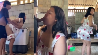 Bokep Viral Kebun Sawit Ngewe Bareng Di Anak Dapur Adik entot meki genjot